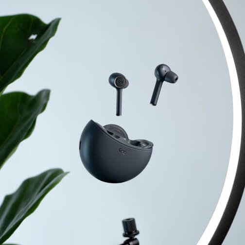 Digital marketing campaign showcase - wireless earbuds product promotion